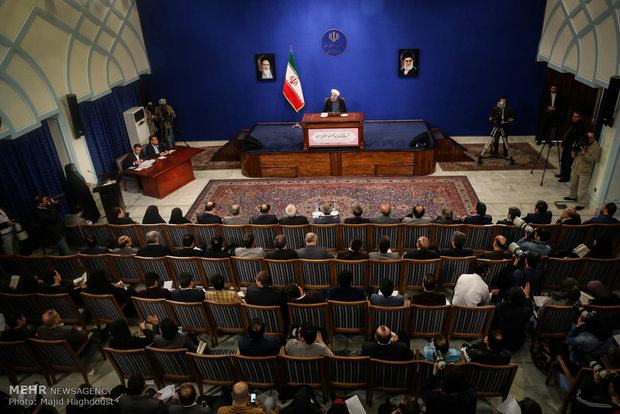 Pres. Rouhani holds 10th presser