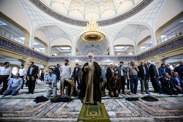 افتتاح مسجد دانشگاه علامه طباطبایی