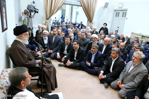 Leader receives country’s officials