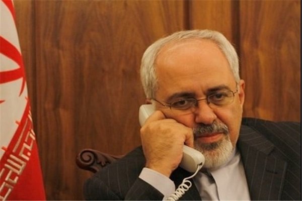 Iranian, Chinese FMs hold phone talk