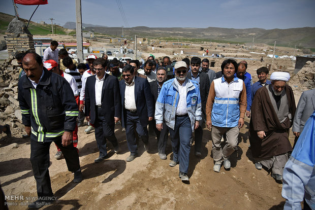 Operation started to rebuild quake-hit areas of NE Iran