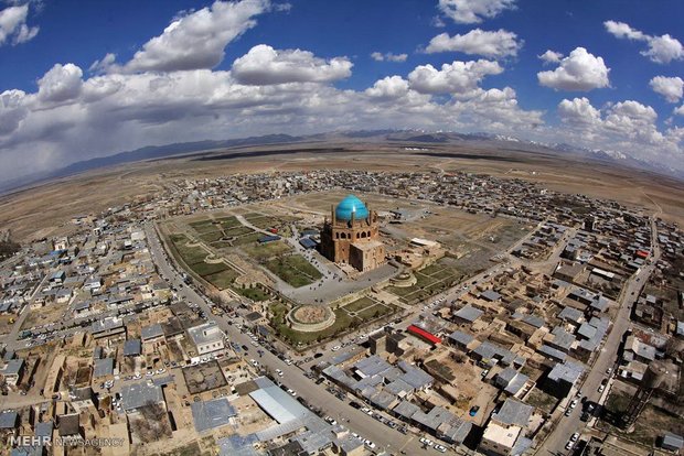 ورودی شمالی ارگ سلطانیه به روی گردشگران نوروز ۹۷ باز شد