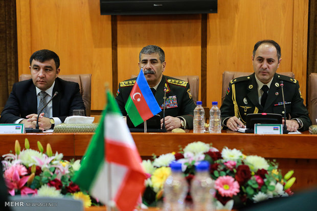 Dehghan officially welcomes Azeri counterpart