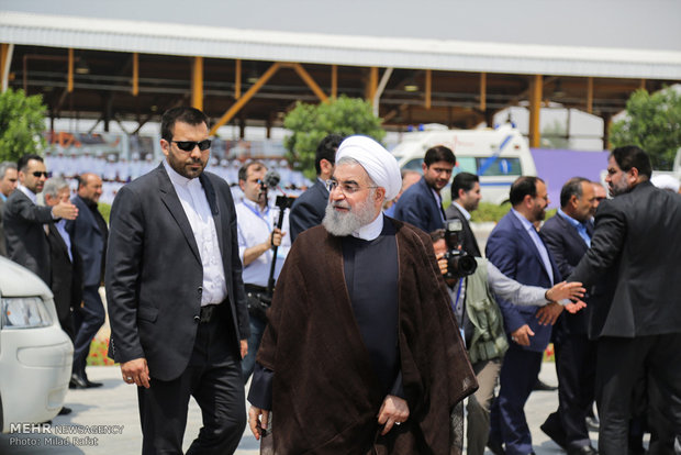 Cumhurbaşkanı Ruhani Buşehr’de 