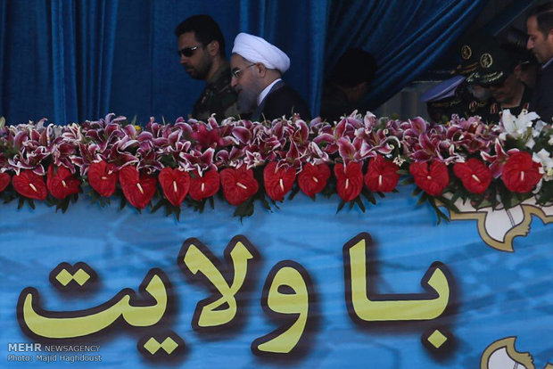 Armed Forces stage parades in Tehran