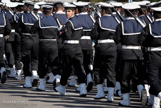 Iran’s military on parade to mark Army Day