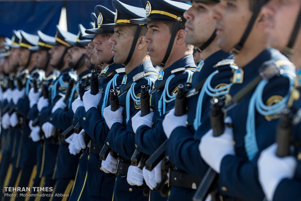 Iran’s military on parade to mark Army Day