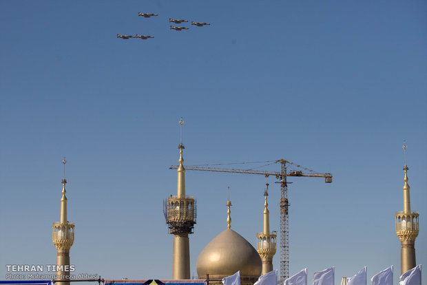 Iran’s military on parade to mark Army Day