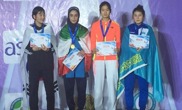 شروع طوفانی دختران ایرانی در آسیا/شجاعی و مبینانژاد طلایی شدند
