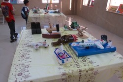 نمایشگاه روز زمین پاک در خارگ برپا شد