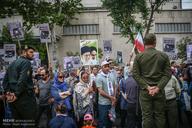 Tahran’daki Ermenilerden 24 Nisan gösterisi