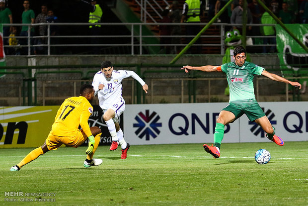 لقاء العين الإماراتي وذوب آهن الايراني في دور أبطال آسيا