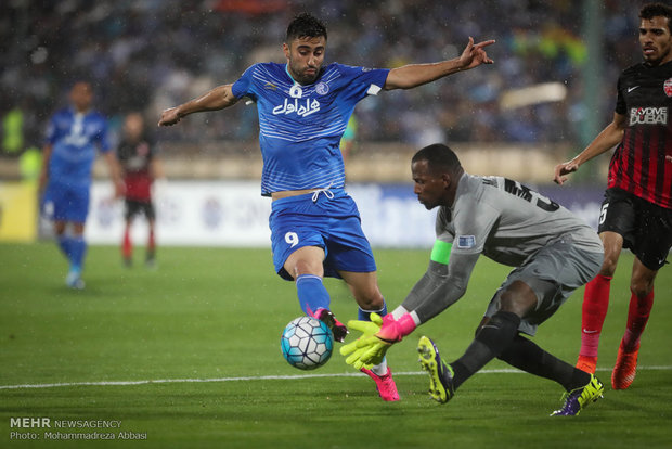 Esteghlal takımının Asya mücadelesinden kareler