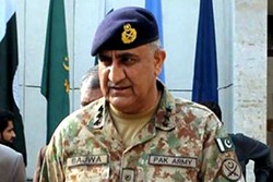 فرمانده کل ارتش پاکستان هفته آینده به کابل سفر می کند