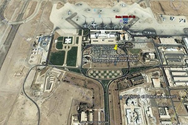انفجار قوي قرب مطار دمشق الدولي