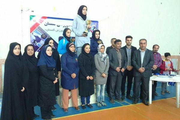 تیم گرگان مقام قهرمانی تکواندو دختران را کسب کرد