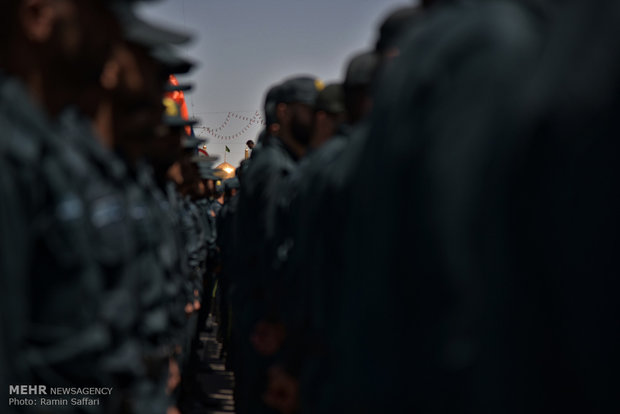 تشییع پیکر شش شهید سرباز عملیات تروریستی میرجاوه