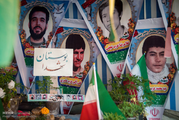 نمایشگاه اولین دوسالانه اجلاسیه شهدای شهرستان شاهرود