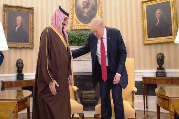۳ هدف آل سعود از پرداخت باج به ترامپ/راز باج ۵۶ میلیارد دلاری