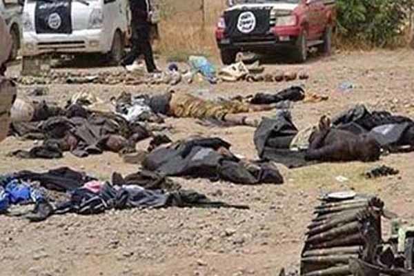 مقتل ١٢ من " داعش" بينهم مسؤول كتيبة الاقتحامات بقاطع مكحول شمال صلاح الدين 