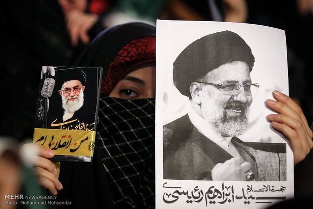 اولین همایش انتخاباتی حجت الاسلام رئیسی