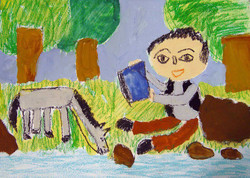 اولین نمایشگاه نقاشی مجازی کودکان محک برگزار می شود