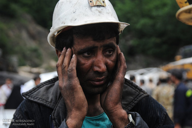 Zemestanyurt mine collapse in Golestan province