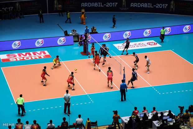 Iran down China in Asian U23 Volleyball Championship