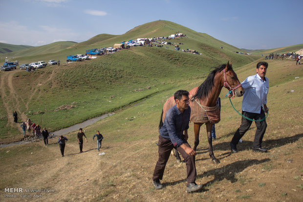 مهرجان عشائر "قره قيه" الثقافي الرياضي في أذربيجان الشرقية