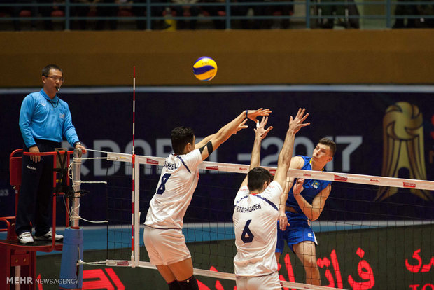 Iran beats Kazakhstan in Asian Volleyball Championship