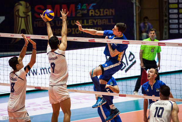 Iran beats Kazakhstan in Asian Volleyball Championship