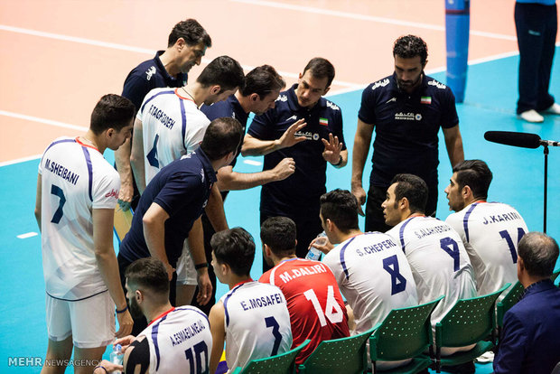 Iran beats Kazakhstan in Asian Volleyball Championship