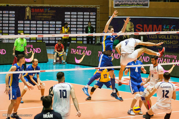 Iran beats Kazakhstan in Asian Volleyball Championship