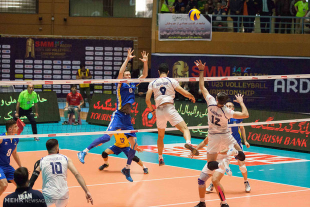 Iran beats Kazakhstan in Asian Volleyball Championship