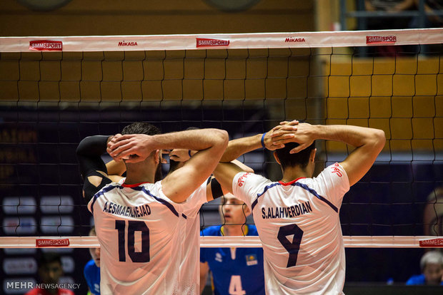 Iran beats Kazakhstan in Asian Volleyball Championship