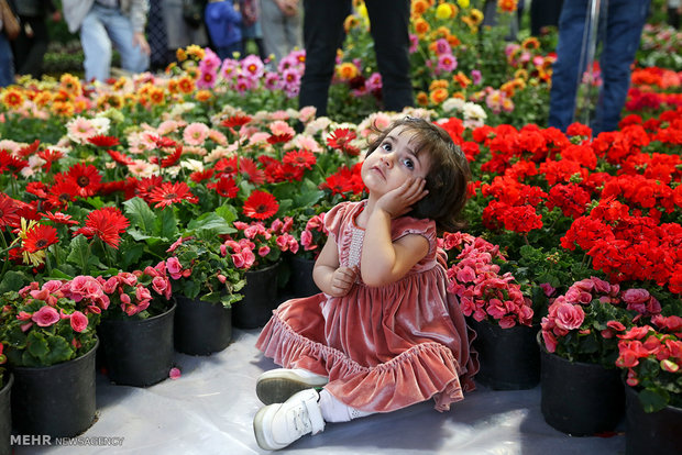 15th Intl. Flower Expo kicks off in Tehran