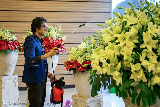 15th Intl. Flower Expo kicks off in Tehran