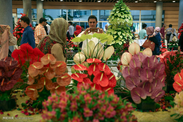 15th Intl. Flower Expo kicks off in Tehran