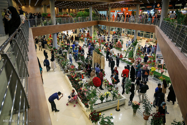 15th Intl. Flower Expo kicks off in Tehran