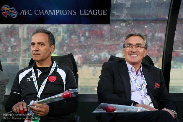 Al Wahda vs Persepolis in frames