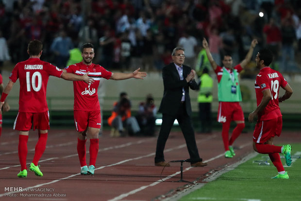 Al Wahda vs Persepolis in frames