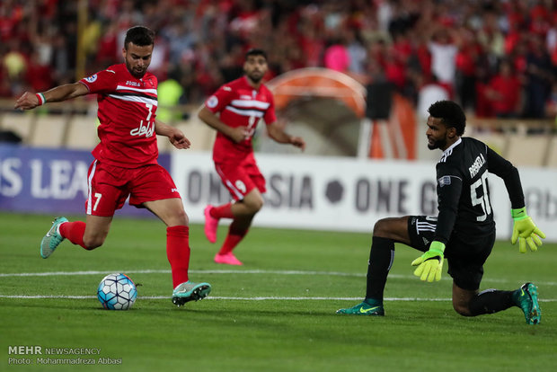 Al Wahda vs Persepolis in frames