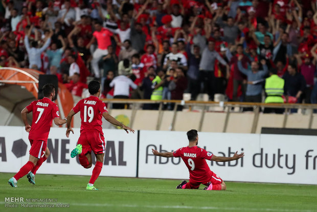 Al Wahda vs Persepolis in frames