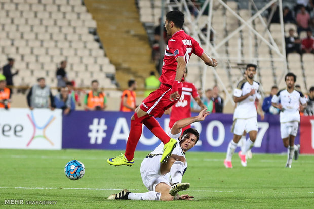 مباراة فريق برسبوليس طهران والوحدة الاماراتي