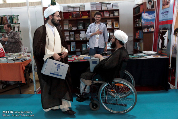 Tehran Intl. Book Fair on 7th day