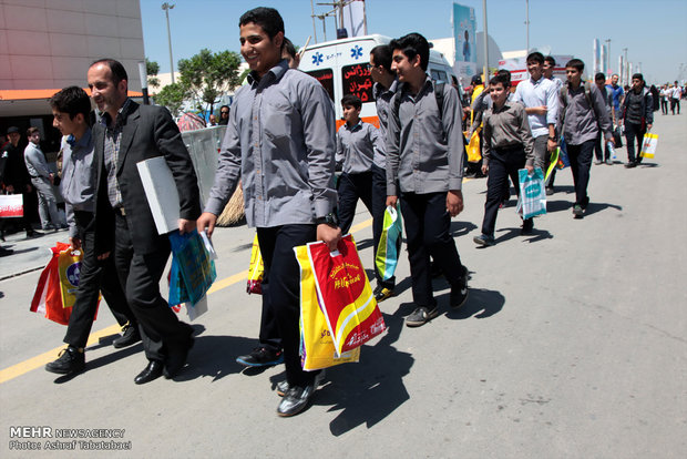 Tehran Intl. Book Fair on 7th day