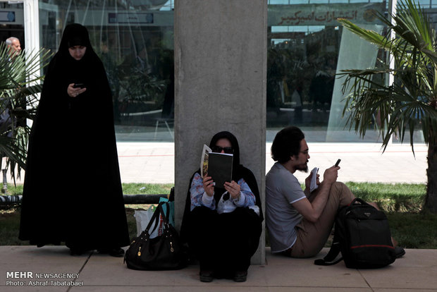 Tehran Intl. Book Fair on 7th day