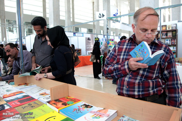 Tehran Intl. Book Fair on 7th day