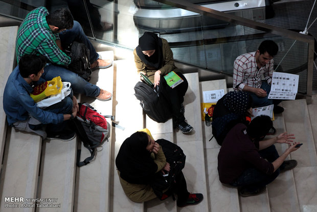 Tehran Intl. Book Fair on 7th day