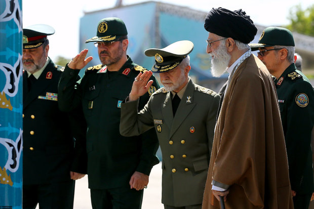 Ayatollah Khamenei attended IRGC cadets' graduation ceremony